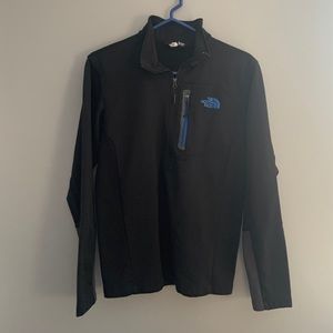 Black Northface Quarter Zip